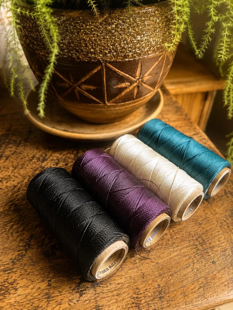 bobines de fil Linhasita pour micro macramé
